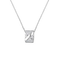 [Luxe jewelry]LIENS EVIDENCE DIAMOND PAVED NECKLACE