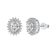 [Luxe jewelry]Delicate Radiant Oval Cut Daily Earrings