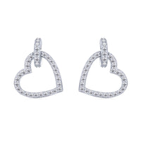 [Luxe jewelry]Dainty Heart Shape Earrings