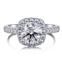 [Luxe jewelry]Dazzling Resplendent Round Cut Wedding Ring