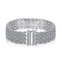 [Luxe jewelry]Ornate Elegant Round Cut Party Bracelet