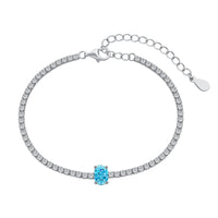 [Luxe jewelry]0.75 Carat Exquisite Oval Cut Daily Bracelet