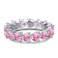 [Luxe jewelry]0.25 Carat Radiant Romance Heart Cut Lover Ring
