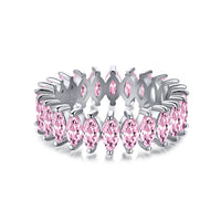 [Luxe jewelry]Gorgeous Marquise Cut Tennis Ring