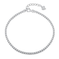 [Luxe jewelry]Radiant Shinning Princess Cut Tennis Bracelet