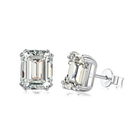 [Luxe jewelry]Dazzling Square Shape Earrings