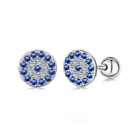 [Luxe jewelry]Devil's Eye Ear Bone Nail Earrings