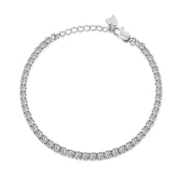 [Luxe jewelry]Sparkling Round Cut Daily Bracelet