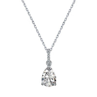 [Luxe jewelry]Delicate Water Drop Shape Fashion Necklace