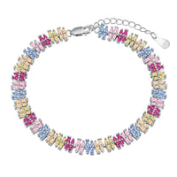 [Luxe jewelry]Sparkling Exquisite Multi Cut Party Bracelet