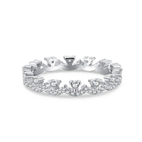 [Luxe jewelry]Elegant Resplendent Round Shape Party Ring