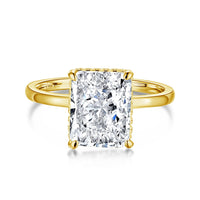 [Luxe jewelry]4.0 Carat Ornate Enchanting Radiand Cut Banquet Ring
