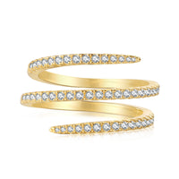 [Luxe jewelry]Unique Vibrant Entangle Daily Ring