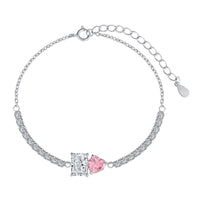 [Luxe jewelry]Dazzling Unique Multi Shape Lover Bracelet