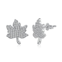 [Luxe jewelry]Exquisite Maple Leaf Design Earrings