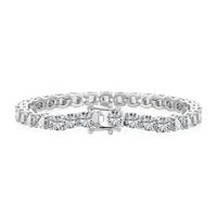 [Luxe jewelry]Ornate Sparkling Round Cut Wedding Bracelet