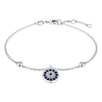 [Luxe jewelry]Devil's Eye Round Shape Bracelet