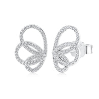 [Luxe jewelry]Exquisite Butterfly Shape Earrings