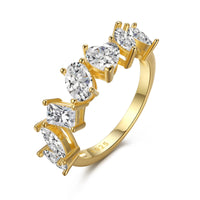 [Luxe jewelry]Delicate Multi Cut Ring