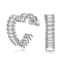 [Luxe jewelry]Radiant Heart Cutout Earrings