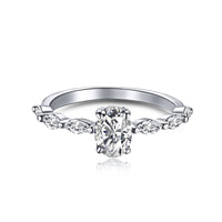 [Luxe jewelry]0.75 Carat Luxurious Vibrant Elongated Cushion Cut Daily Ring