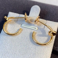 [Luxe jewelry]JUSTE EARRINGS PINK GOLD