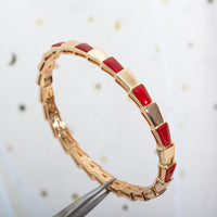[Luxe jewelry]SERPENTI BRACELET PINK GOLD RUBELLITE