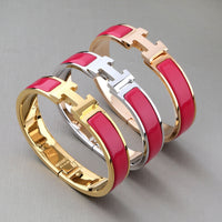 [Luxe jewelry]H RED BRACELET