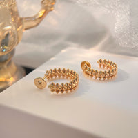 [Luxe jewelry]CLASH EARRINGS