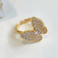 [Luxe jewelry]BUTTERFLY DIAMOND RING