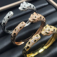 [Luxe jewelry]PANTHERE BIG BRACELET DIAMONDS