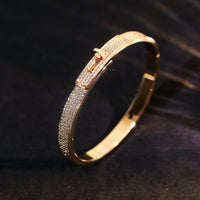 [Luxe jewelry]KELLY BRACELET DIAMOND PAVED