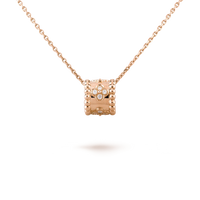 [Luxe jewelry]PERLEE PEDANT NECKLACE GOLD / ROSE GOLD