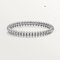 [Luxe jewelry]CLASH SILVER BRACELET