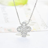 [Luxe jewelry]LOOP NECKLACE FULL MOTIF DIAMOND 16MM MULTIPLE COLORS