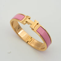 [Luxe jewelry]H PINK BRACELET