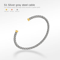 [Luxe jewelry]FORCE SERIES BRACELET CABLES 50 CHOICES (DIY SELECTION)