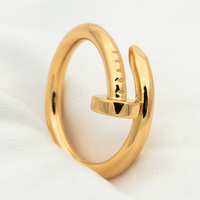 [Luxe jewelry]JUSTE RING 2.65MM PINK GOLD