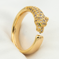 [Luxe jewelry]PANTHERE RING DIAMOND 7.3MM