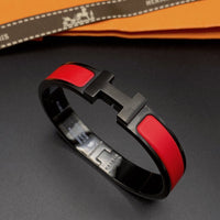 [Luxe jewelry]CLIC HM SO BLACK RED BRACELET