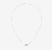 [Luxe jewelry]FORCE 10 DIAMOND SILVER NECKLACE MINI MODEL