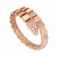 [Luxe jewelry]SERPENTI BRACELET PINK GOLD DIAMOND