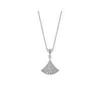 [Luxe jewelry]DREAM NECKLACE SILVER FULL DIAMOND