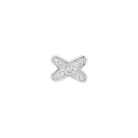 [Luxe jewelry]JEUX DE SILVER DIAMOND EARRINGS