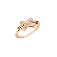 [Luxe jewelry]JEUX DE PINK GOLD DIAMOND RING
