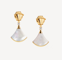 [Luxe jewelry]DREAM MOP 1 DIAMOND EARRINGS