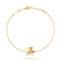 [Luxe jewelry]FRIVOLE GOLD FLOWER BRACELET
