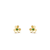 [Luxe jewelry]FRIVOLE  FLOWER MALACHITE EARRINGS