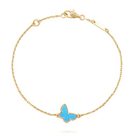 [Luxe jewelry]BUTTERFLY TURQUOISE BUTTERFLY BRACELET